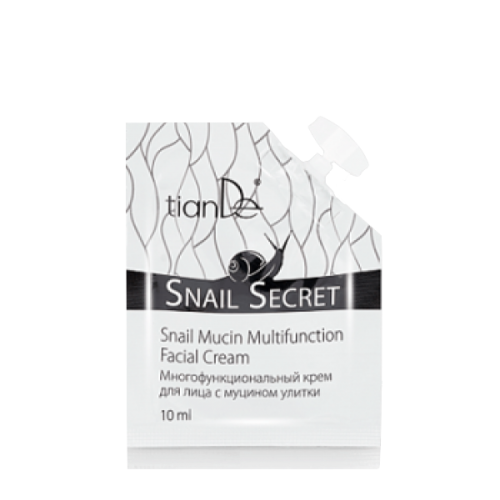 tianDe Wielofunkcyjny krem do twarzy Snail secret, 1 szt x 10 ml 01.jpg